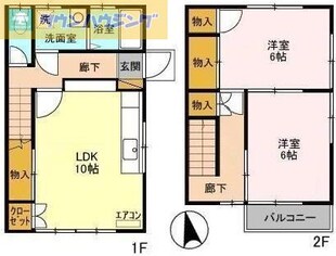 ドリームハイツスズキ３　の物件間取画像